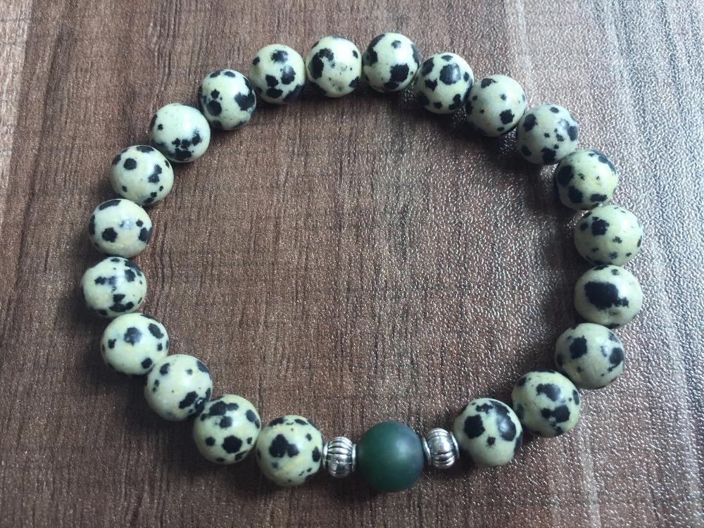 Charm Bracelets Rouns Beads 8MM DalmatianJasper Bracelet Matte IndiaAgate Mala Prayer Yoga For Women And Men
Charm Bracelets Rouns Beads 8MM DalmatianJasper Bracelet Matte IndiaAgate Mala Prayer Yoga For Women And Men