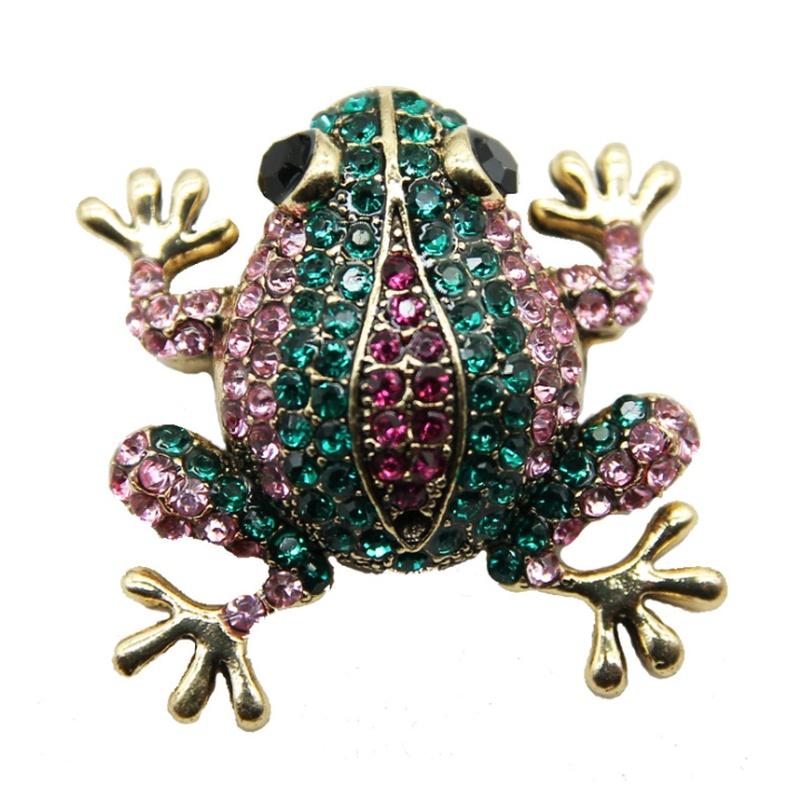 Pins, Brooches Classic Fashion Creative Pink Brooch Zircon Toad Frog Personality Banquet Men Women Jewelry Accessories
Pins, Brooches Classic Fashion Creative Pink Brooch Zircon Toad Frog Personality Banquet Men Women Jewelry Accessories