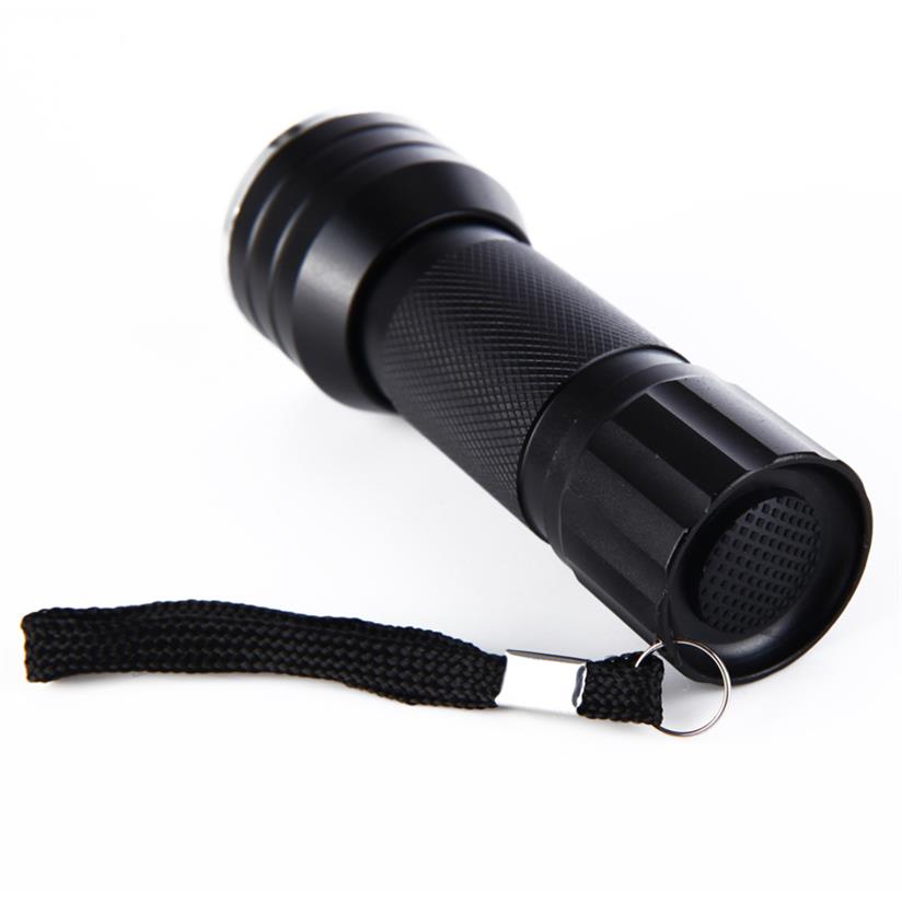Mini 21 LED Blacklight Invisible Marker Flashlight UV Ultra Violet Torch Lamp Flashlights Lamps a02