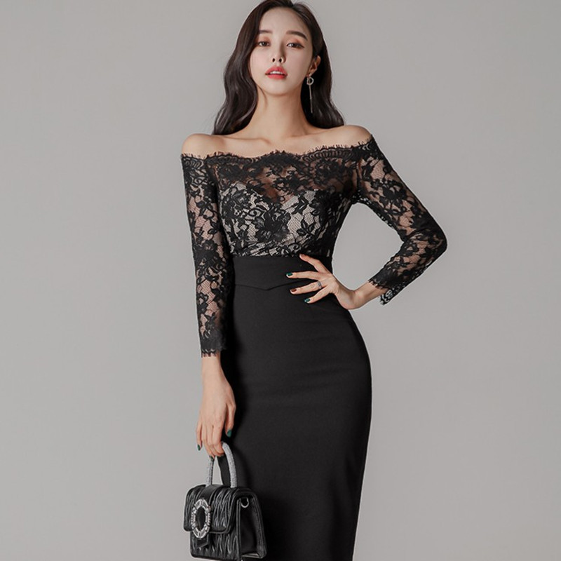 ZAWFL Summer Slash Neck Strap Off Shoulder Vestidos Long Sleeve Lace Patchwork Sheath Bodycon Striped Midi Party Dress 210525, Picture color
ZAWFL Summer Slash Neck Strap Off Shoulder Vestidos Long Sleeve Lace Patchwork Sheath Bodycon Striped Midi Party Dress 210525, Picture color