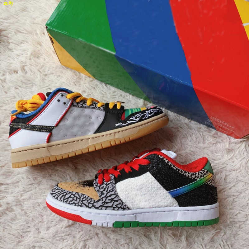 

2022 Dunks Low What The Paul Skateboard Shoes Sb Men Women Color Stitching Asymmetric Mandarin Duck Casual Sport Sneakers Cz2239 -600 36 -46, Customize