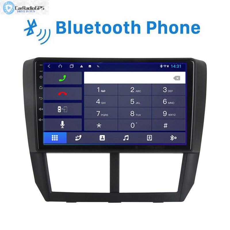 Car DVD Radio Gps Android 2din Player NAVIGATION for Subaru FORESTER 2008-2012 Dsp Wifi Bluetooth Phone Link Built In Carplay