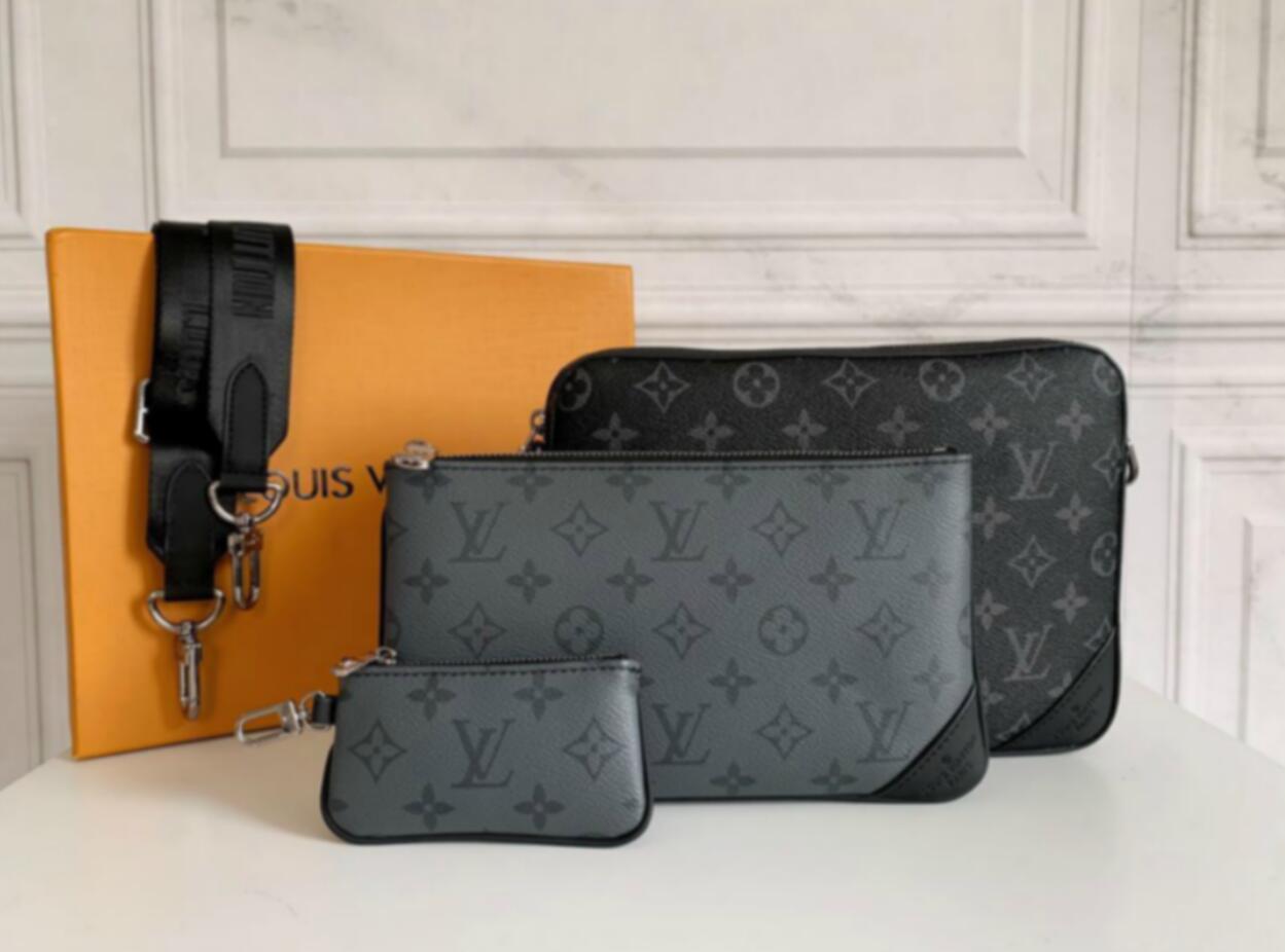 GGLVLouis
VittonYSL
VUTTON Women men Messenger bag Pochette Trio crossbody bags Top quality Portable Shoulder Handbag Man Handbags Sac Totes
GGLVLouis
VittonYSL
VUTTON Women men Messenger bag Pochette Trio crossbody bags Top quality Portable Shoulder Handbag Man Handbags Sac Totes