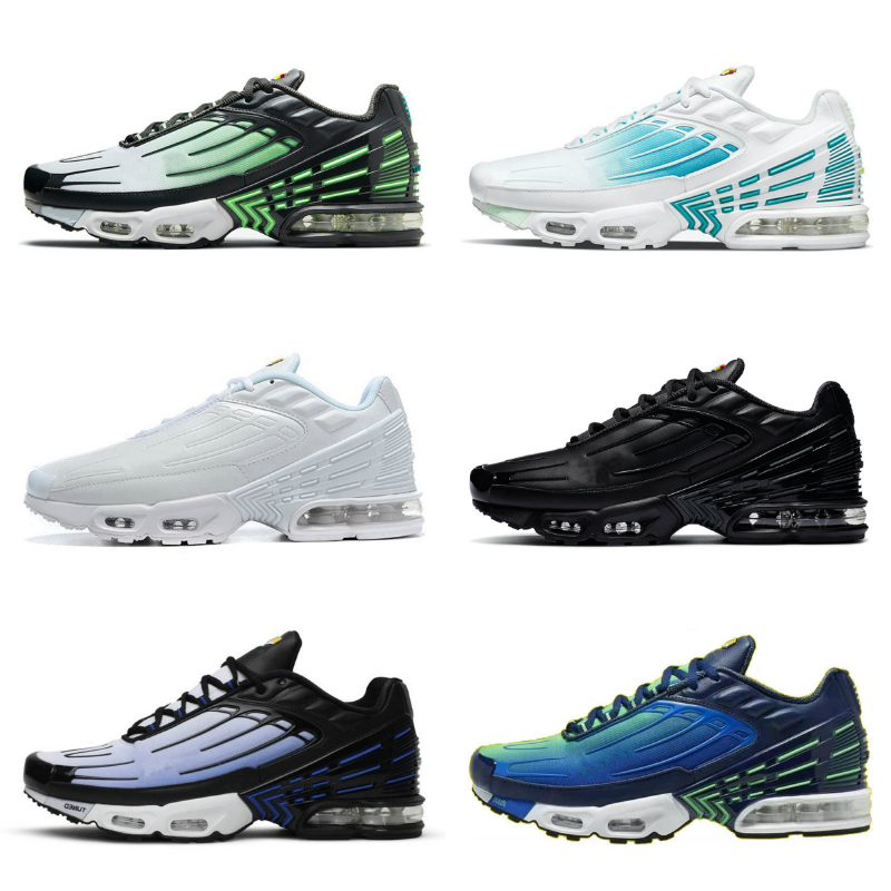 Top Quality Tn Plus 3 Tuned III 3s Men Sports Shoes Crater Laser Blue White Aquamarine Obsidian Hyper Violet Black White Track Red Parachute Trainer Sneakers, Please contact us
Top Quality Tn Plus 3 Tuned III 3s Men Sports Shoes Crater Laser Blue White Aquamarine Obsidian Hyper Violet Black White Track Red Parachute Trainer Sneakers, Please contact us