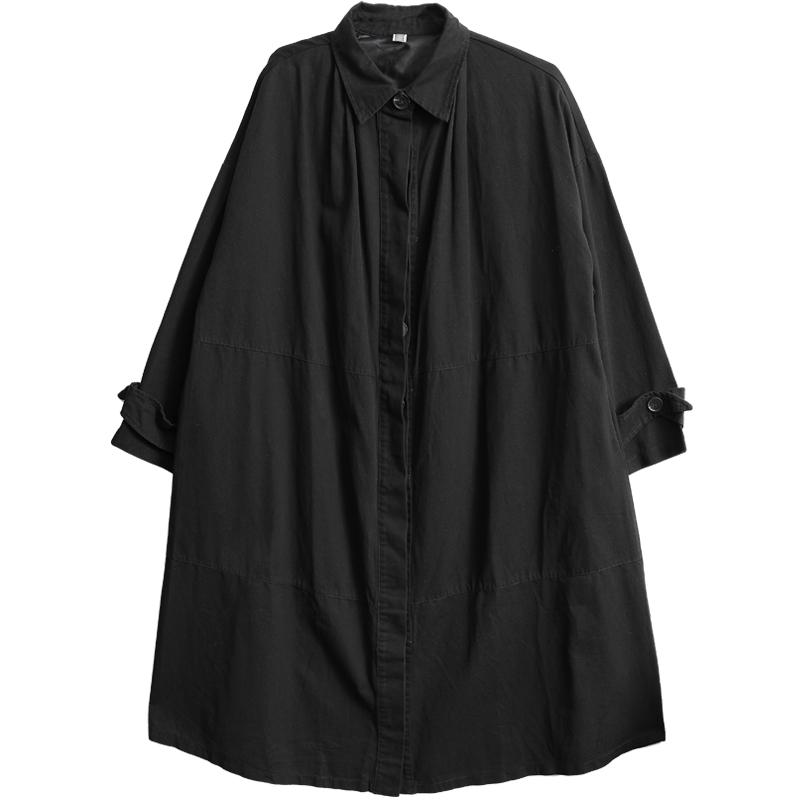 Men' Trench Coats Coat Long Neutral Dark Urban Youth Fashion Loose Over The Knee Large Size, Black
Men' Trench Coats Coat Long Neutral Dark Urban Youth Fashion Loose Over The Knee Large Size, Black