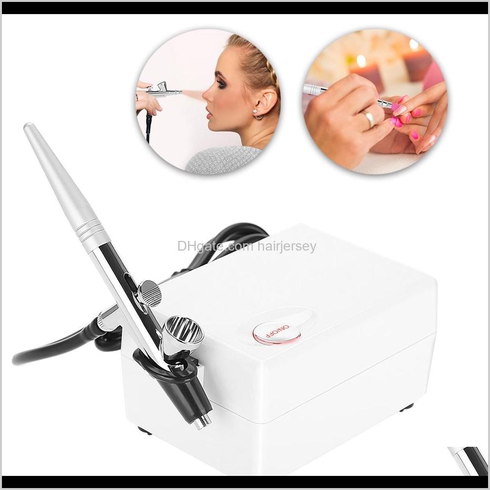 Equipment Tools Salon Health Beauty Drop Delivery 2021 Mini Airbrush Gun Air Compressor Kit Airbrush Nail Painting For Art Car Model Tattoo N, Silver
Equipment Tools Salon Health Beauty Drop Delivery 2021 Mini Airbrush Gun Air Compressor Kit Airbrush Nail Painting For Art Car Model Tattoo N, Silver