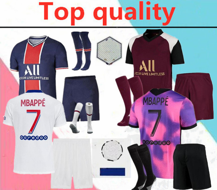 2021 Paris MBAPPE adult soccer Jersey full kits 21/22 VERRATTI CAVANI MAILLOT DE FOOT men survetement football shirt kit +socks, White away
2021 Paris MBAPPE adult soccer Jersey full kits 21/22 VERRATTI CAVANI MAILLOT DE FOOT men survetement football shirt kit +socks, White away