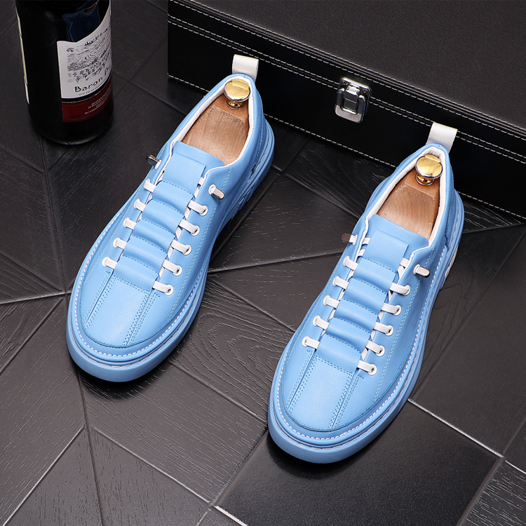 New Men's Flats Shoes Fashion White blue Casual Trend Low Help Men Comfortable Safety non-slip Wedding Party Loafers
New Men's Flats Shoes Fashion White blue Casual Trend Low Help Men Comfortable Safety non-slip Wedding Party Loafers