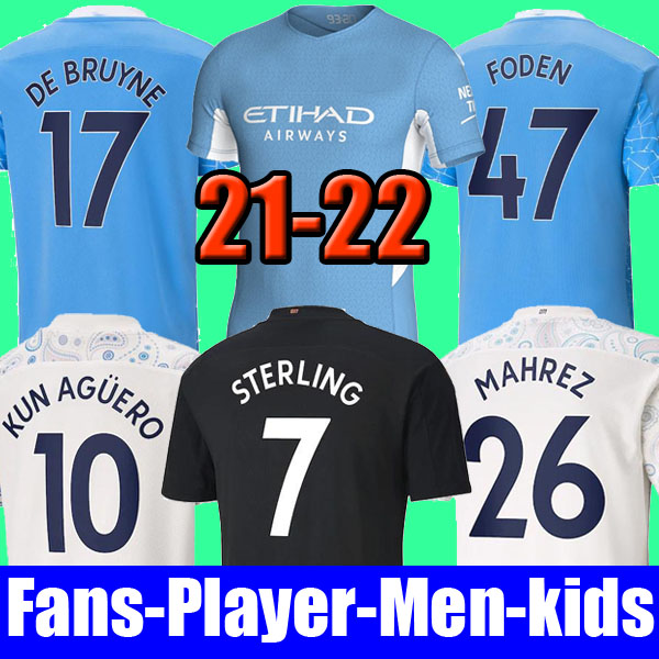 Manchester soccer jersey 20 21 22 G. JESUS CITY STERLING FERRAN DE BRUYNE KUN AGUERO 2021 2022 football shirts MAN uniform men + kids kit, Away kids
Manchester soccer jersey 20 21 22 G. JESUS CITY STERLING FERRAN DE BRUYNE KUN AGUERO 2021 2022 football shirts MAN uniform men + kids kit, Away kids
