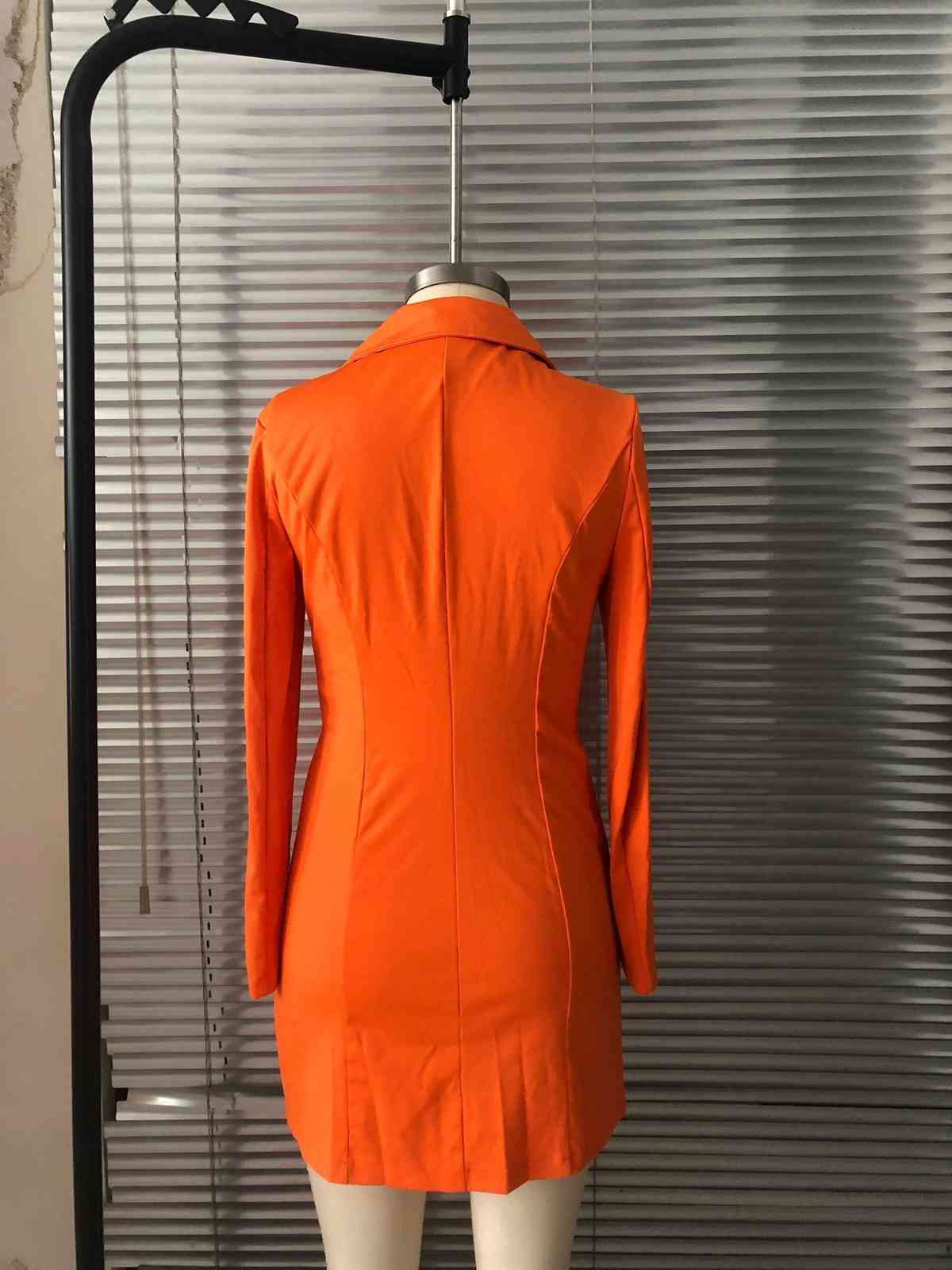 Foridol solid blazer coat autumn winter casual blazer coat womem long sleeve ladies office jacket coat casual blazer dress 210415