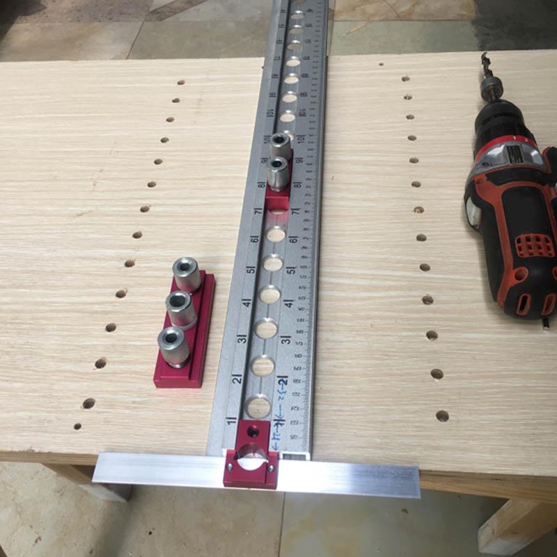 Professional Hand Tool Sets Dowelling Jig Adjustable Aluminum Pocket Hole For Furniture Connecting 3 In 1 Woodworking Drill Locator Punching 
Professional Hand Tool Sets Dowelling Jig Adjustable Aluminum Pocket Hole For Furniture Connecting 3 In 1 Woodworking Drill Locator Punching