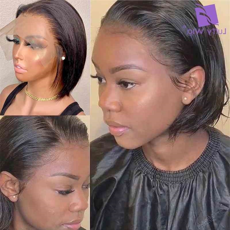 Indian Short Remy 13x6 Fake Scalp Lace Front Human Hair s Straight Bob Wig Glueless For Black Women LUFFY, Natural color
Indian Short Remy 13x6 Fake Scalp Lace Front Human Hair s Straight Bob Wig Glueless For Black Women LUFFY, Natural color