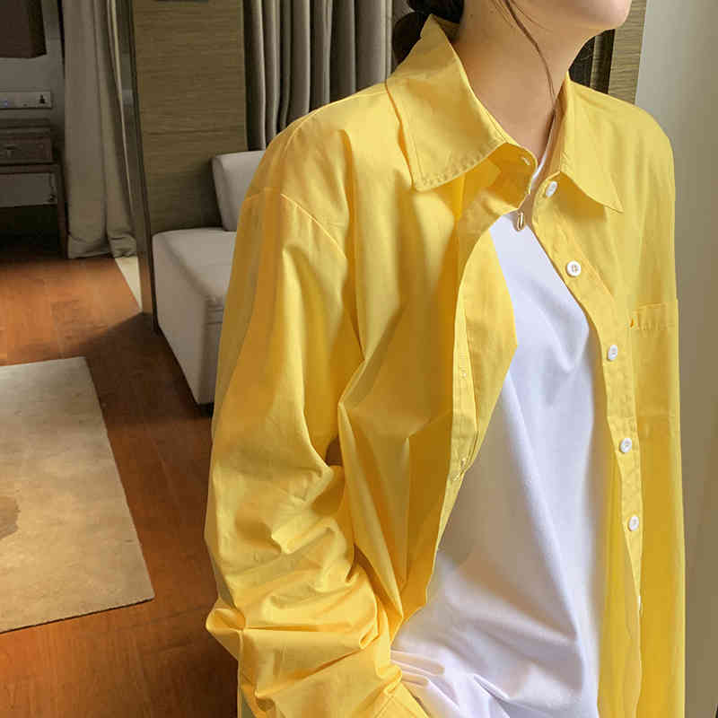 Gentle Solid Lapel Office Lady Female Elegance Stylish Women Chic Basic Blouses All Match Streetwear Shirts 210421