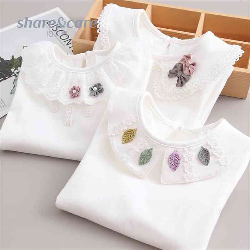 Baby Girls Blouse Spring Autumn Kids Shirt Toddler Long Sleeve Blouses Children Clothes Girl Tops Infant 80~140, White;black
Baby Girls Blouse Spring Autumn Kids Shirt Toddler Long Sleeve Blouses Children Clothes Girl Tops Infant 80~140, White;black