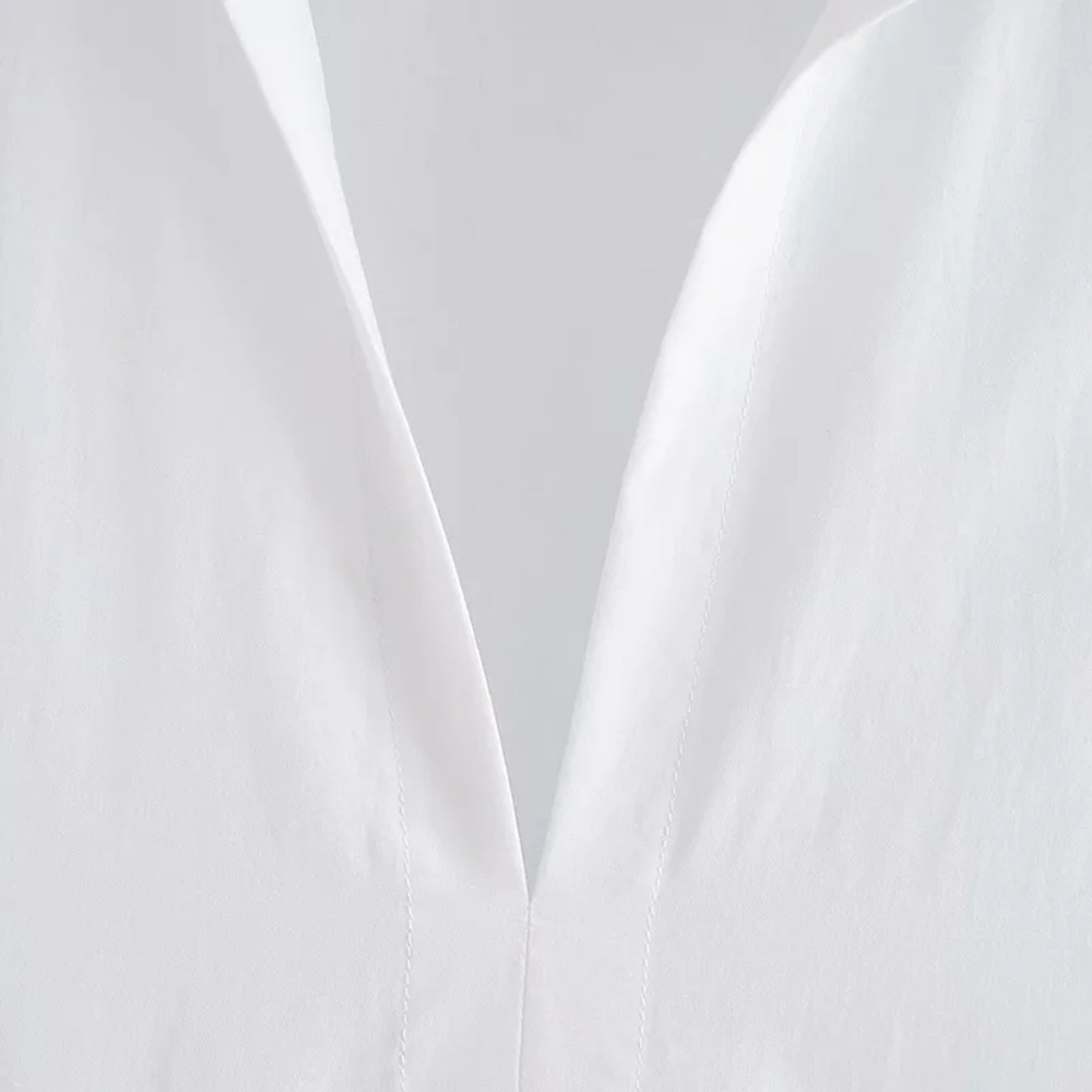 BBWM White Summer Vintage Long Dress Woman V Neck Short Sleeve Elegant Dress For Women Chic Casual Midi Dress 210520