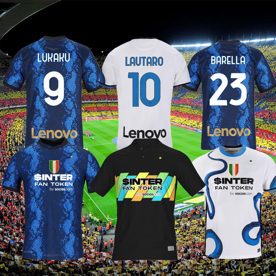 INTER soccer jersey LUKAKU MILAN VIDAL BARELLA LAUTARO ERIKSEN ALEXIS 21 22 football shirt 2021 2022 uniforms men + kids kit away 4th fourth9, 21/22 home adult kit
INTER soccer jersey LUKAKU MILAN VIDAL BARELLA LAUTARO ERIKSEN ALEXIS 21 22 football shirt 2021 2022 uniforms men + kids kit away 4th fourth9, 21/22 home adult kit