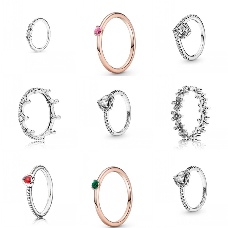 2018 Spring Pandora Ring 925 Sterling Silver Rose Gold Pink Enchanted Crown Rings Original Fashion DIY Charms Jewelry For women Making 1592, Slivery;golden
2018 Spring Pandora Ring 925 Sterling Silver Rose Gold Pink Enchanted Crown Rings Original Fashion DIY Charms Jewelry For women Making 1592, Slivery;golden