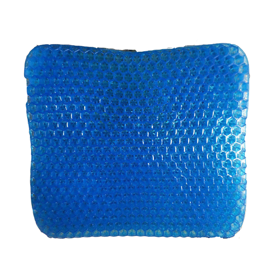 Honeycomb Cooling Pad Icet Cushion with Black Non-slip Comfortable Massage Seat Office Chair Health Care Pain Release