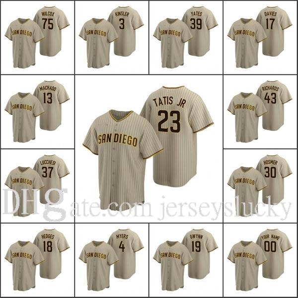 San Diego\rPadres Men # 23 Fernando Tatis Jr. 13 Manny Machado 19 Tony Gwynn Custom Women Youth Sand Brown 2020 Replica Alternate Jersey, Blue;black
San Diego\rPadres Men # 23 Fernando Tatis Jr. 13 Manny Machado 19 Tony Gwynn Custom Women Youth Sand Brown 2020 Replica Alternate Jersey, Blue;black