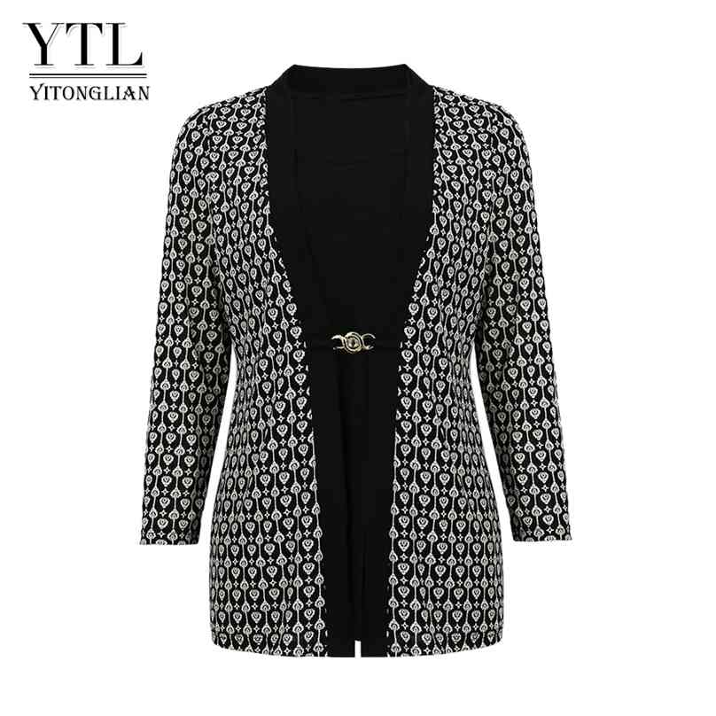 YTL Women's Elegant Vintage Pattern Blouse Shirt Femme Casual Tops for Work Autumn Winter Long Sleeve Patchwork Slim Tunic H413 210719, Gold black
YTL Women's Elegant Vintage Pattern Blouse Shirt Femme Casual Tops for Work Autumn Winter Long Sleeve Patchwork Slim Tunic H413 210719, Gold black