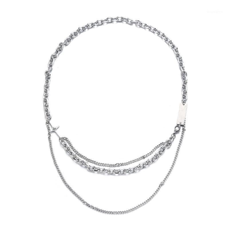 Fashion All-match Stitching Necklace Men And Women Pendant Double Layer Sweater Chain Titanium Steel Chains
Fashion All-match Stitching Necklace Men And Women Pendant Double Layer Sweater Chain Titanium Steel Chains