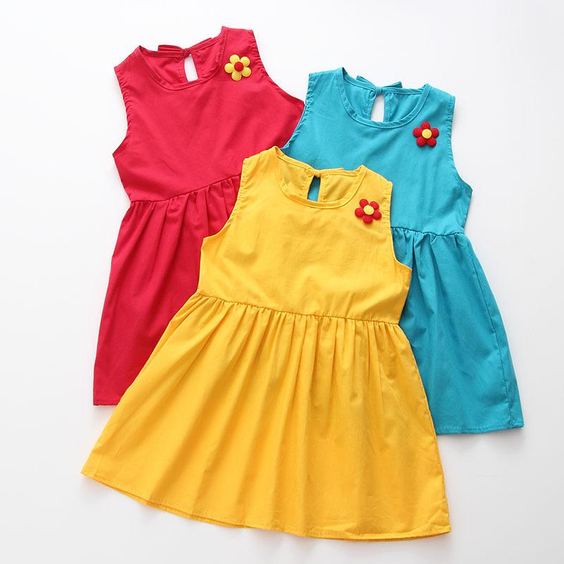 Girl's Dresses 3 4 5 6 Summer Girl Dress Sleeveless Toddler Appliques Infantile Flower Korean Casual Pleated Fashion Party Baby Clothes, A014
Girl's Dresses 3 4 5 6 Summer Girl Dress Sleeveless Toddler Appliques Infantile Flower Korean Casual Pleated Fashion Party Baby Clothes, A014