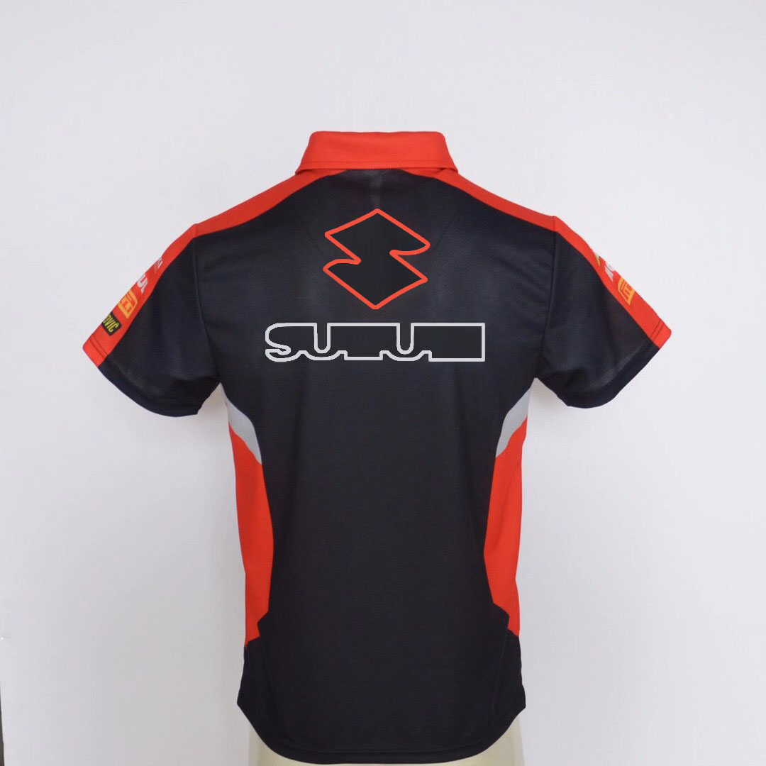 New summer gp racing polo shirt motorcycle riding short-sleeved knight quick-drying breathable team uniform locomotive lapel free shipping