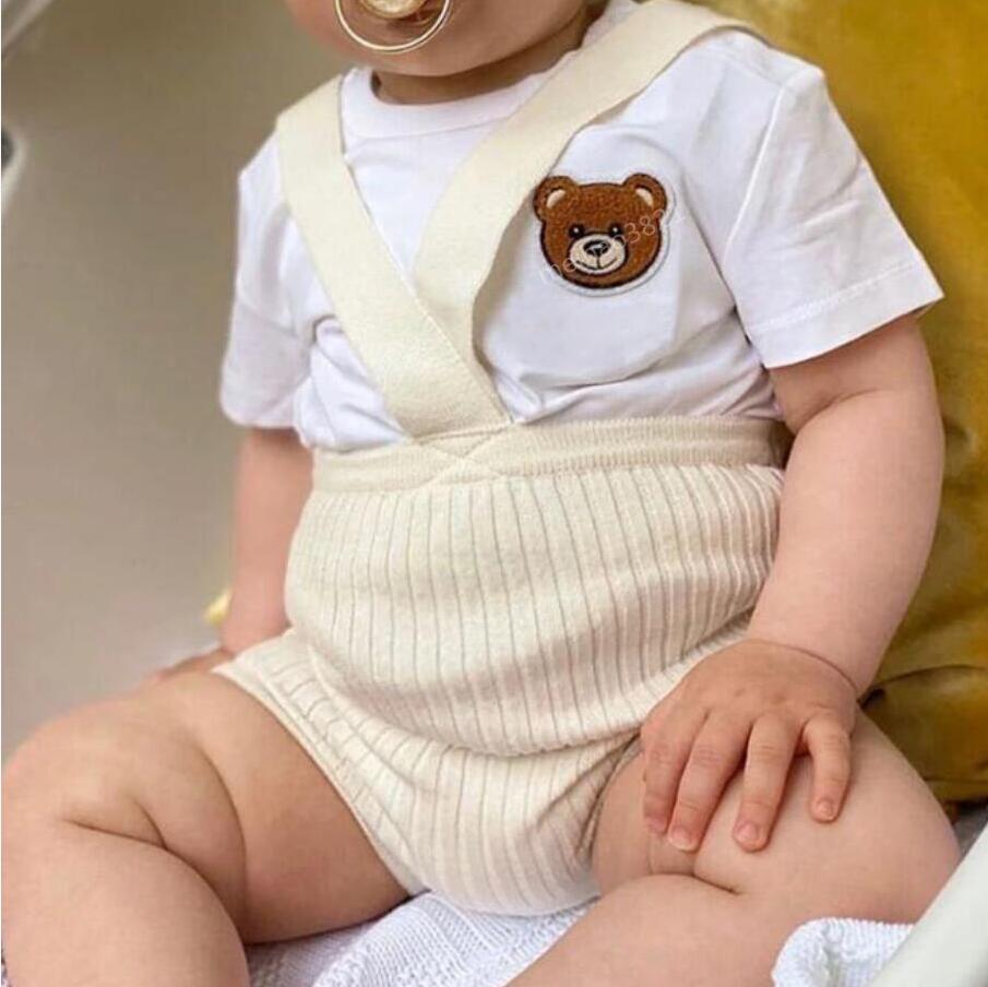Summer Baby Boy Girl Shirts Kids Clothes Short Sleeve T-shirts Designer Pullover Tops Children Letter Printed With Bear Pattern T-Shirt, #mo2
Summer Baby Boy Girl Shirts Kids Clothes Short Sleeve T-shirts Designer Pullover Tops Children Letter Printed With Bear Pattern T-Shirt, #mo2