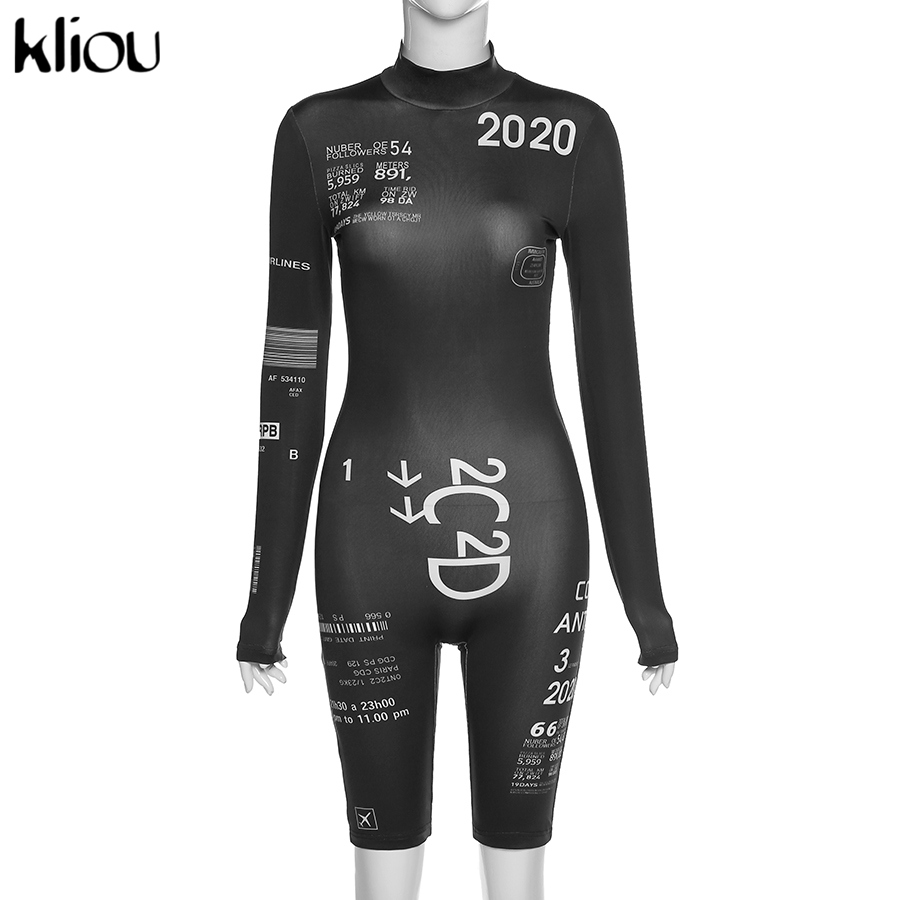 2011kliou character print zipper women rompers 2021 autumn turtleneck long sleeve stretchy jumpsuits sportswear female slim outfits, Black;white
2011kliou character print zipper women rompers 2021 autumn turtleneck long sleeve stretchy jumpsuits sportswear female slim outfits, Black;white