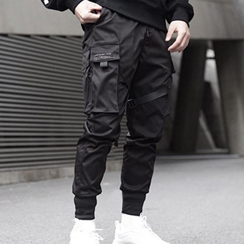 Autumn Men Ribbons Solid Color Black With Pocket Cargo Pants 2021 Harem Joggers Male Harajuku Sweatpant Hip Hop Trousers Men's
Autumn Men Ribbons Solid Color Black With Pocket Cargo Pants 2021 Harem Joggers Male Harajuku Sweatpant Hip Hop Trousers Men's