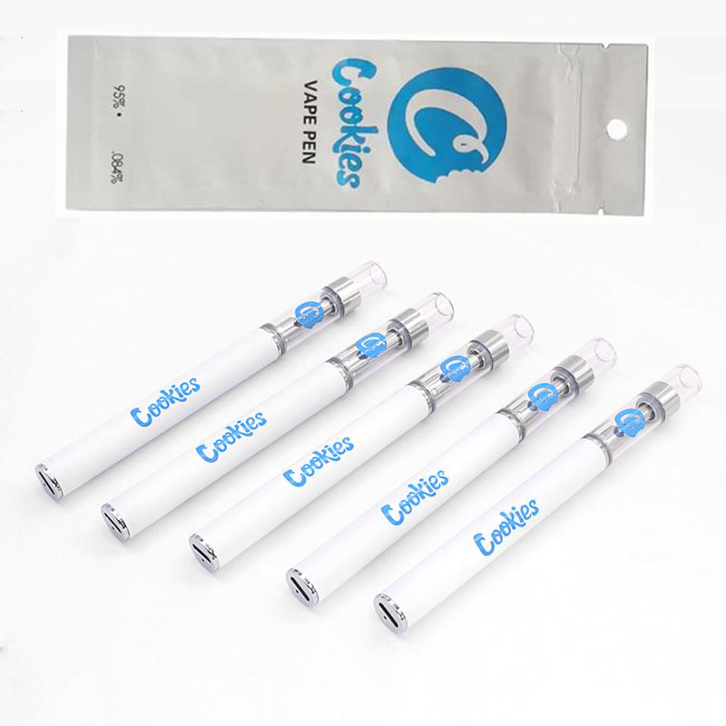 Cookies Disposable Rechargeable Vape Pen Kit Electronic Cigarette 0.8ml 1.0ml 280mah Empty Vaporizer Ceramic Coil Carts in stock, White
Cookies Disposable Rechargeable Vape Pen Kit Electronic Cigarette 0.8ml 1.0ml 280mah Empty Vaporizer Ceramic Coil Carts in stock, White