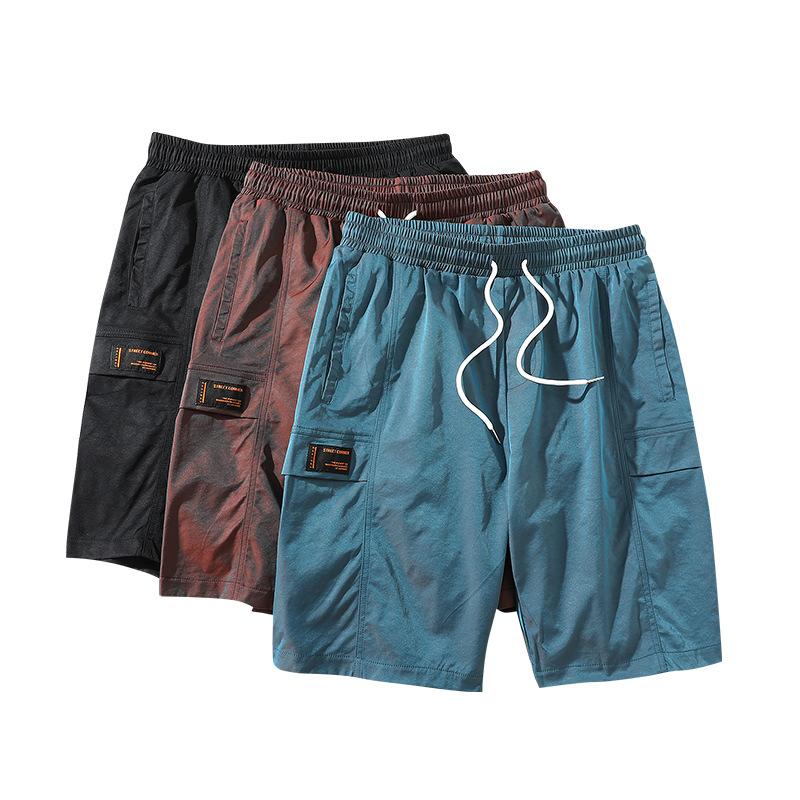 Men's Shorts Summer Trend Bright Surface Loose Beach Pants Colorful Reflective Couple Mens Casual Fashion -40, White;black
Men's Shorts Summer Trend Bright Surface Loose Beach Pants Colorful Reflective Couple Mens Casual Fashion -40, White;black