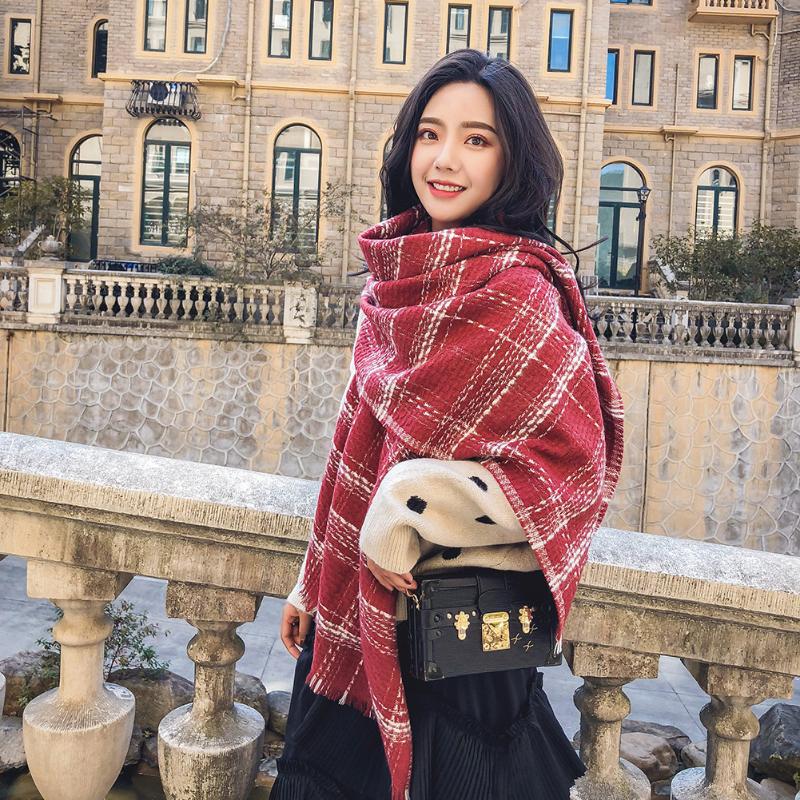 Berets 2021 Women Scarf Plaid Winter Cashmere Scarves Lady Shawls Bandana Neck Warm Knit, Black
Berets 2021 Women Scarf Plaid Winter Cashmere Scarves Lady Shawls Bandana Neck Warm Knit, Black