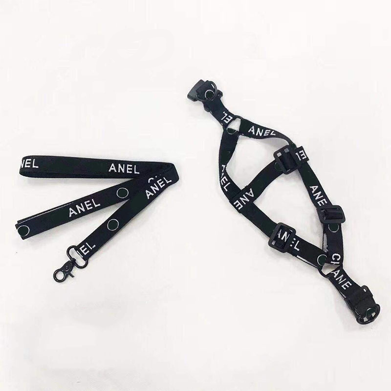 Fashion Letters Printed Pets Trendy Adjustable Pet Collars Leashes Harnesses Latest Durable Personality Schnauzer Luxurys Chest Straps Set
Fashion Letters Printed Pets Trendy Adjustable Pet Collars Leashes Harnesses Latest Durable Personality Schnauzer Luxurys Chest Straps Set