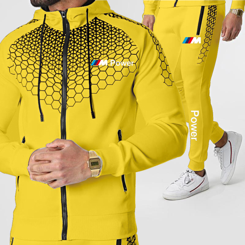 New Mens Tracksuits 2020 Men Sets Sweatshirt+sweatpants Tracksuit Zipper Stand Collar Sports Suit Jogging Fitness Men Clothing
New Mens Tracksuits 2020 Men Sets Sweatshirt+sweatpants Tracksuit Zipper Stand Collar Sports Suit Jogging Fitness Men Clothing
