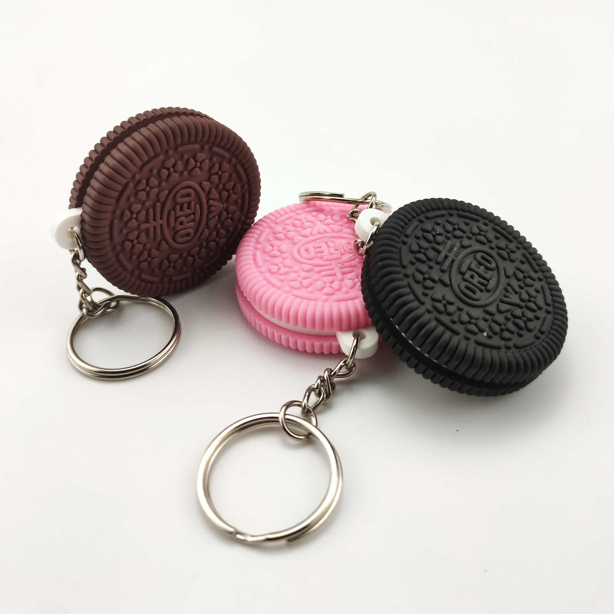 Basuits Oreo Cookies Toys for Kids DIY Accessories Love Chains interesting cute simulation Key Chains H1011
Basuits Oreo Cookies Toys for Kids DIY Accessories Love Chains interesting cute simulation Key Chains H1011