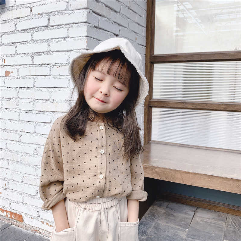 Spring Girls Blouse Children's Wear Girls' Korean Shirt And Summer Shirt Girls Tops And Blouses 210701, Khaki
Spring Girls Blouse Children's Wear Girls' Korean Shirt And Summer Shirt Girls Tops And Blouses 210701, Khaki