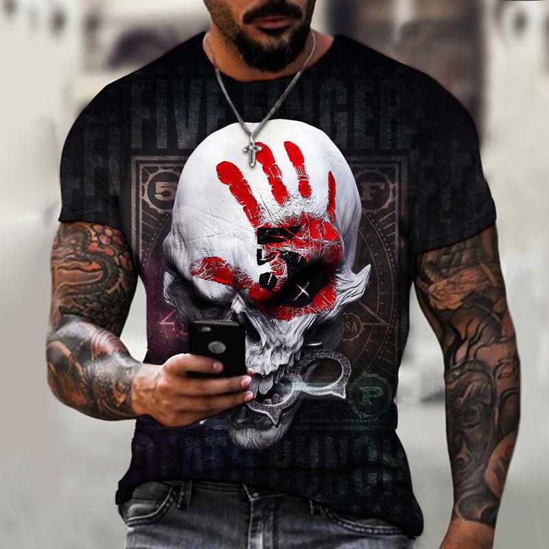 Men' T-Shirts Summer T-shirt 3d Skull Print Casual Street Oversized Hip-hop Round Neck Short Sleeve, Yel30126
Men' T-Shirts Summer T-shirt 3d Skull Print Casual Street Oversized Hip-hop Round Neck Short Sleeve, Yel30126
