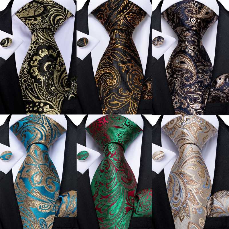 Fashion Paisley Men's Ties Gold Teal Green Black Silk Tie For Men 8cm Business Wedding Accessories Cravat Gift For Men DiBanGu H1018
Fashion Paisley Men's Ties Gold Teal Green Black Silk Tie For Men 8cm Business Wedding Accessories Cravat Gift For Men DiBanGu H1018