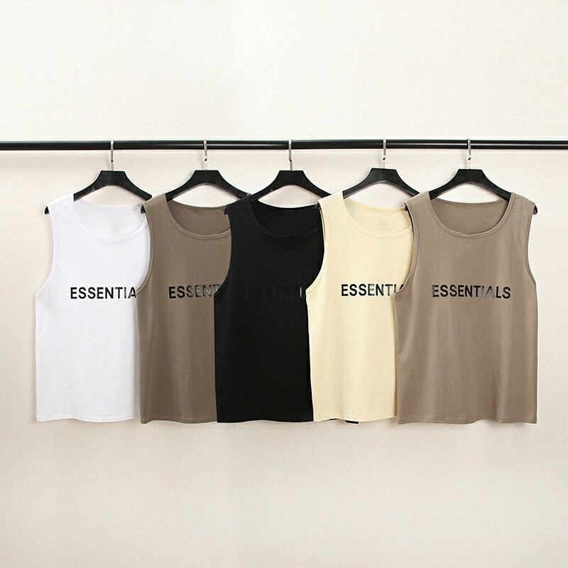 2021 Fashion Summer T Shirt multiple colour vest Fear Of God Front Essentials Tee Skateboard Tshirt Fog Men Short Sleeve #07 I86b#, White;black
2021 Fashion Summer T Shirt multiple colour vest Fear Of God Front Essentials Tee Skateboard Tshirt Fog Men Short Sleeve #07 I86b#, White;black