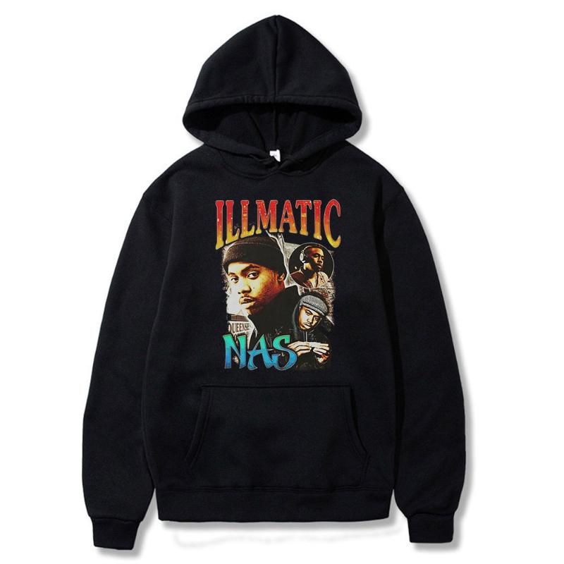 Men' Hoodies & Sweatshirts 2021 Nas Illmatic Printed Couple Hoodie Four Seasons Hip- Streeteears Oversized High Quality Clothes, Black
Men' Hoodies & Sweatshirts 2021 Nas Illmatic Printed Couple Hoodie Four Seasons Hip- Streeteears Oversized High Quality Clothes, Black