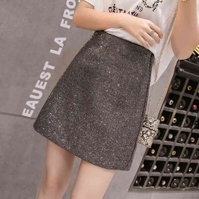 Korean Style Black Silver Elastic Waist Super Mini Skirt Sexy Women High Waist Short Skirt Office Party Pencil sequin Skirts 210608, Burgundy
Korean Style Black Silver Elastic Waist Super Mini Skirt Sexy Women High Waist Short Skirt Office Party Pencil sequin Skirts 210608, Burgundy