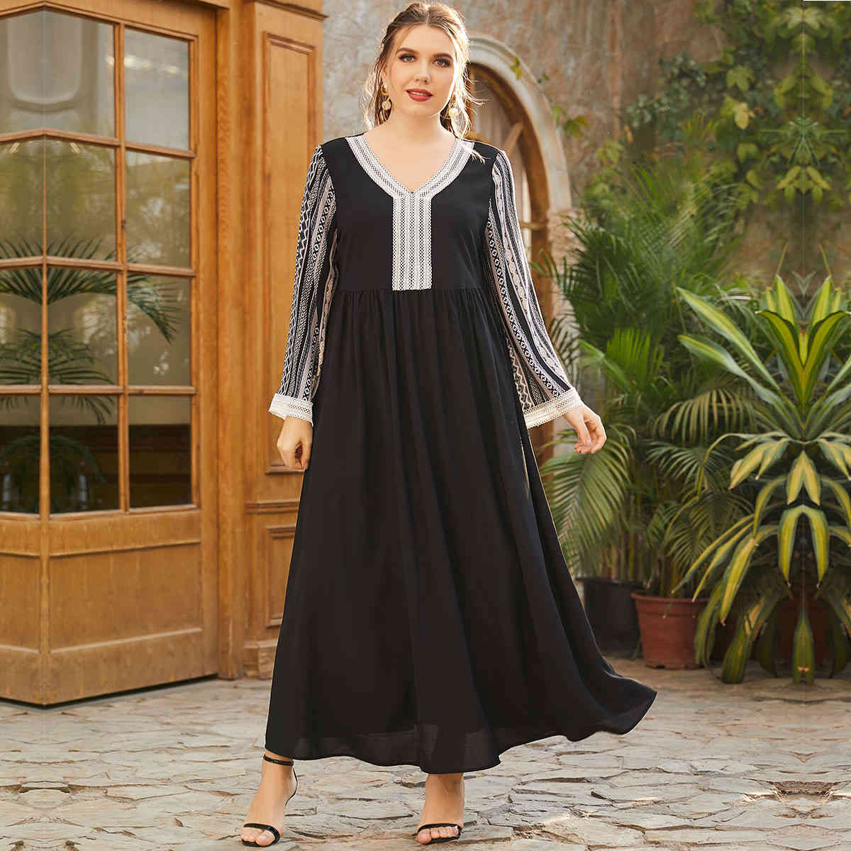 Casual Dresses Ramadan Turkey Abaya Dubai Muslim Long Maxi Dress Pleated Islam Abayas for Women Vestido De Mujer Kaftan Robe Longu, Black
Casual Dresses Ramadan Turkey Abaya Dubai Muslim Long Maxi Dress Pleated Islam Abayas for Women Vestido De Mujer Kaftan Robe Longu, Black
