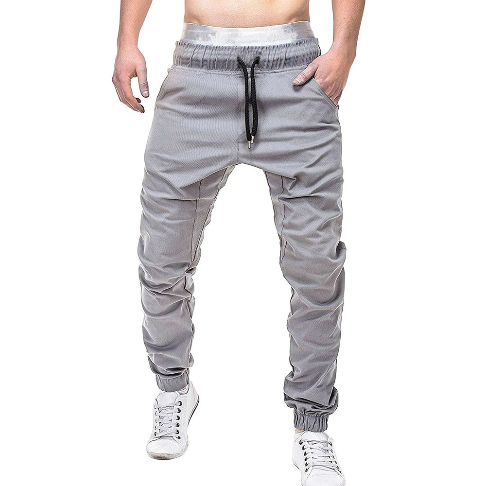 Arrive Men Pants Hip Hop Harem Joggers Pants Male Trousers Mens Joggers Patchwork Pants Sweatpants B0643 210518