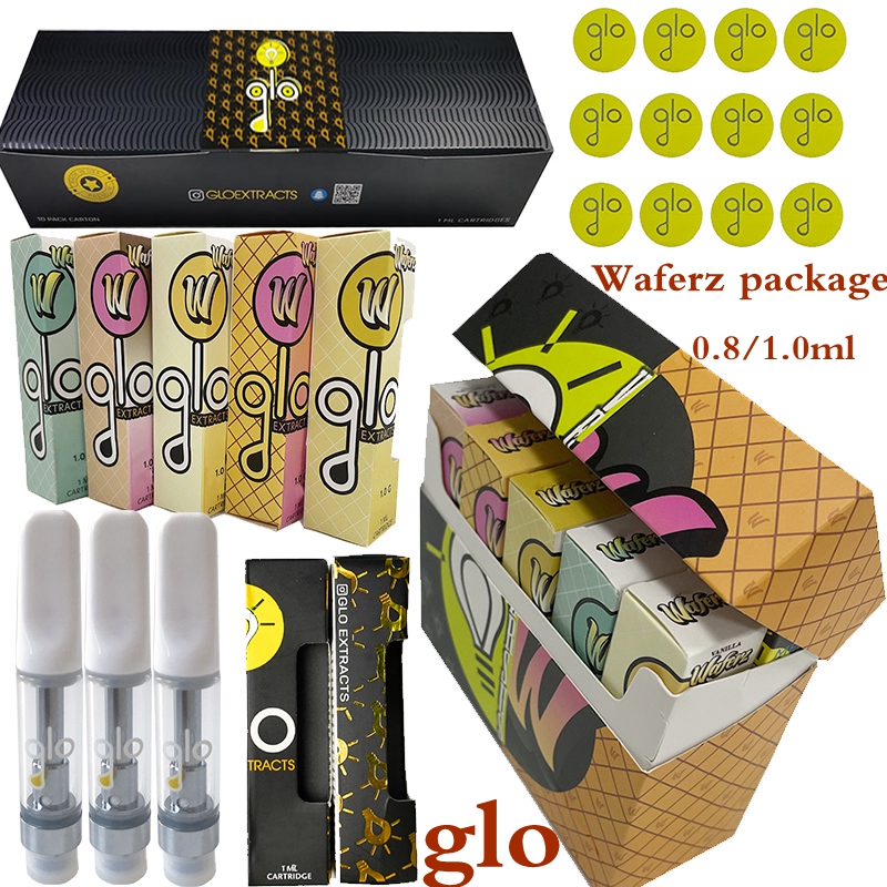 Newest Glo Empty Vape Cartridges Packaging Atomizers 0.8ml 1ml Ceramic Glass Thick Oil Dab Pen Wax Vaporizer Carts E Cigarette 510 Thread
Newest Glo Empty Vape Cartridges Packaging Atomizers 0.8ml 1ml Ceramic Glass Thick Oil Dab Pen Wax Vaporizer Carts E Cigarette 510 Thread
