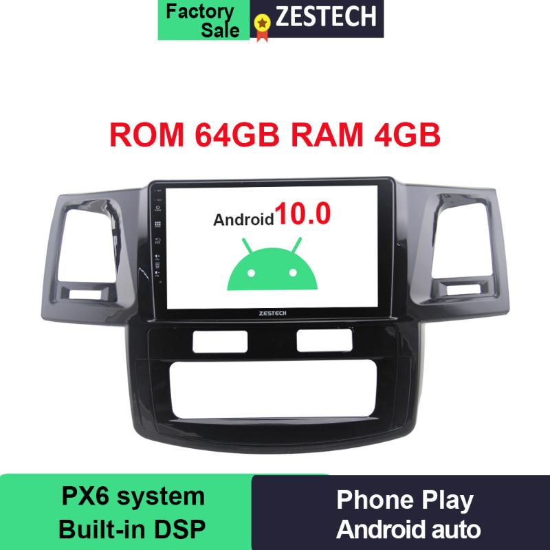Player 64GB Android 10.0 For Toyotal Fortuner/HILUX Revo / Vigo 2004-2013 2014 Multimedia Stereo Car DVD Navigation GPS Radio
Player 64GB Android 10.0 For Toyotal Fortuner/HILUX Revo / Vigo 2004-2013 2014 Multimedia Stereo Car DVD Navigation GPS Radio