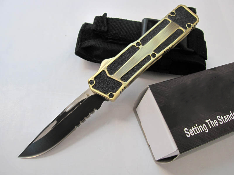 Beetle Gold Black Blue Handle Single Blade Double Action Tactical Self Defense Folding EDC Knife Camping Knife Hunting Knives Xmas Gift
Beetle Gold Black Blue Handle Single Blade Double Action Tactical Self Defense Folding EDC Knife Camping Knife Hunting Knives Xmas Gift