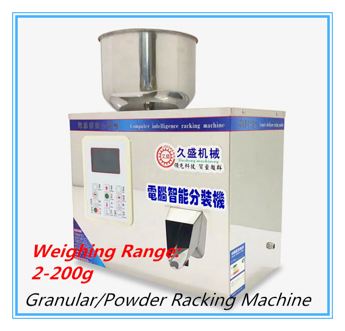 Food Automatic Racking Machine 2-200g 220V/110V Intelligent Weighing Filling Machine Subpackage Device for Granular/powder
Food Automatic Racking Machine 2-200g 220V/110V Intelligent Weighing Filling Machine Subpackage Device for Granular/powder