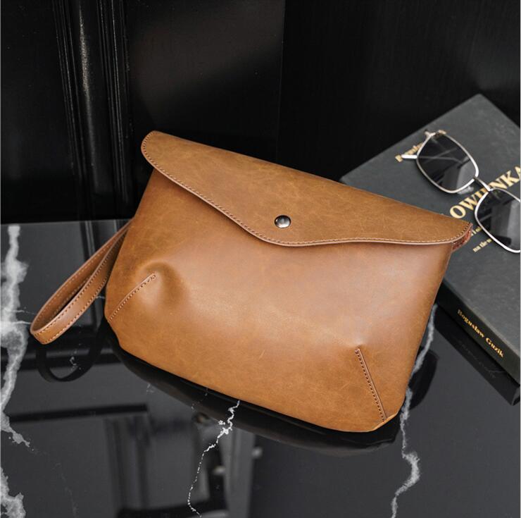 Factory wholesale men handbag street trend printed shoulder bags retro crazy horse leather backpack outdoor sports leisure grid crossbody bag, Brown1(boutique box)
Factory wholesale men handbag street trend printed shoulder bags retro crazy horse leather backpack outdoor sports leisure grid crossbody bag, Brown1(boutique box)