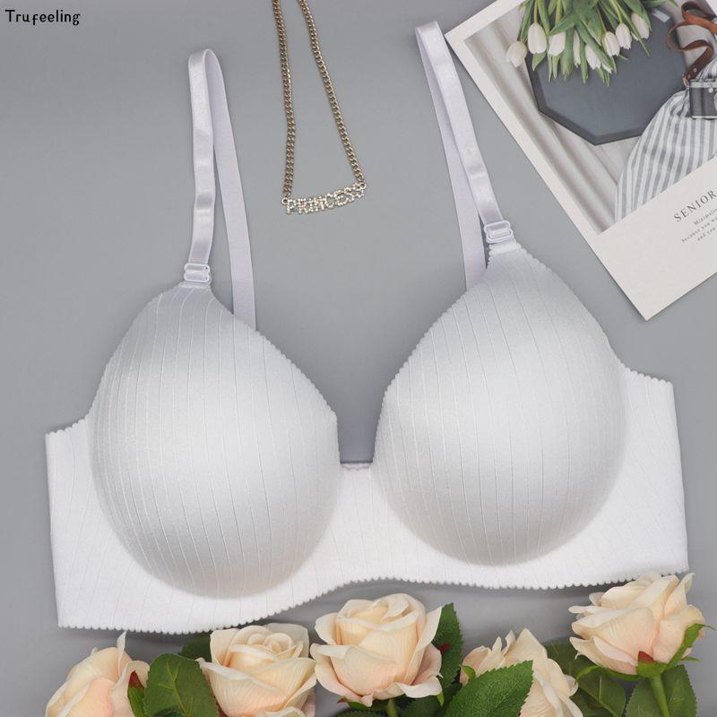 Bras Trufeeling Wireless Cotton Padded Push Up Bralette For Girls 80C 85C 90C 95C Women Deep V Underwear Convertible Straps Lingeries, Black
Bras Trufeeling Wireless Cotton Padded Push Up Bralette For Girls 80C 85C 90C 95C Women Deep V Underwear Convertible Straps Lingeries, Black